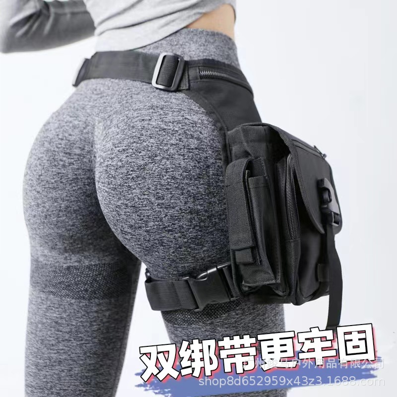 Cycling Gear Pouch - Tas Kaki Taktis Multifungsi untuk Bersepeda,