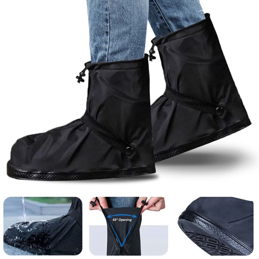 Cycling Gear For Rain - Penutup Sepatu Tahan Air, Penutup Sepatu