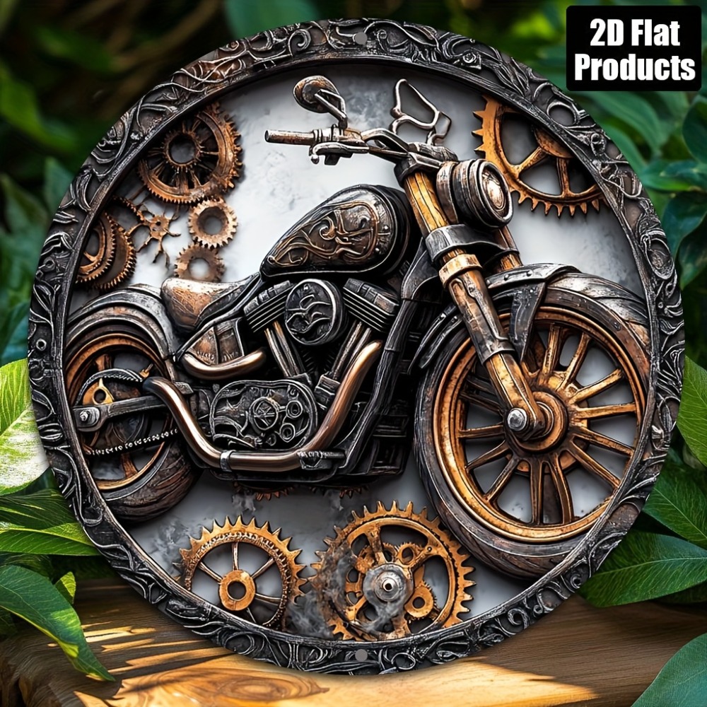 Cycling Gear Gifts - Papan Logam Vintage Sepeda Motor -