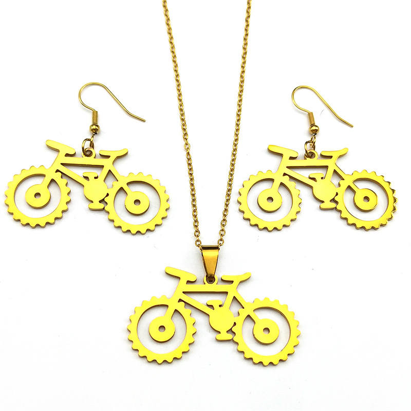 Set Perhiasan Liontin Sepeda G - Cycling Gear Gifts ulasan dan harga
