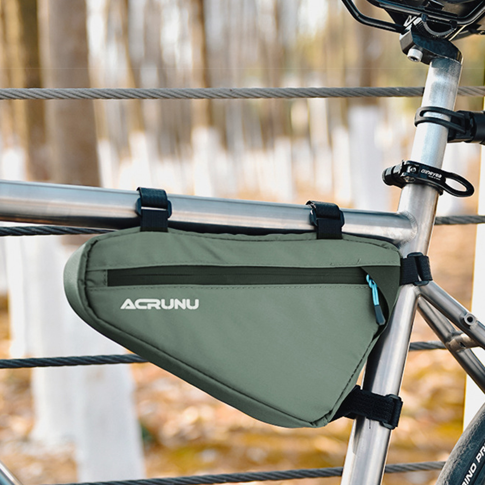 Tas Segitiga Sepeda untuk Bers - Cycling Gear Pouch ulasan dan harga