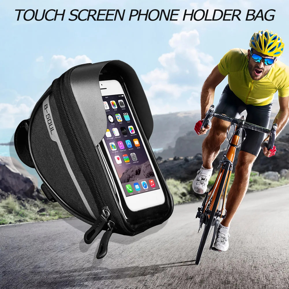 Tas Telepon Stang Sepeda Tahan - Cycling Gear Pouch ulasan dan harga