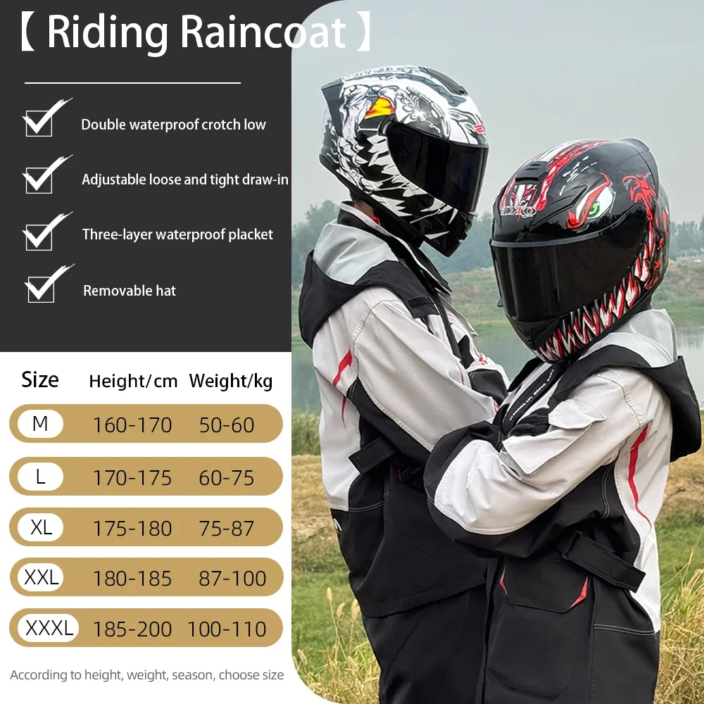 Jas Hujan Sepeda Motor Pria da - Cycling Gear For Rain ulasan dan harga