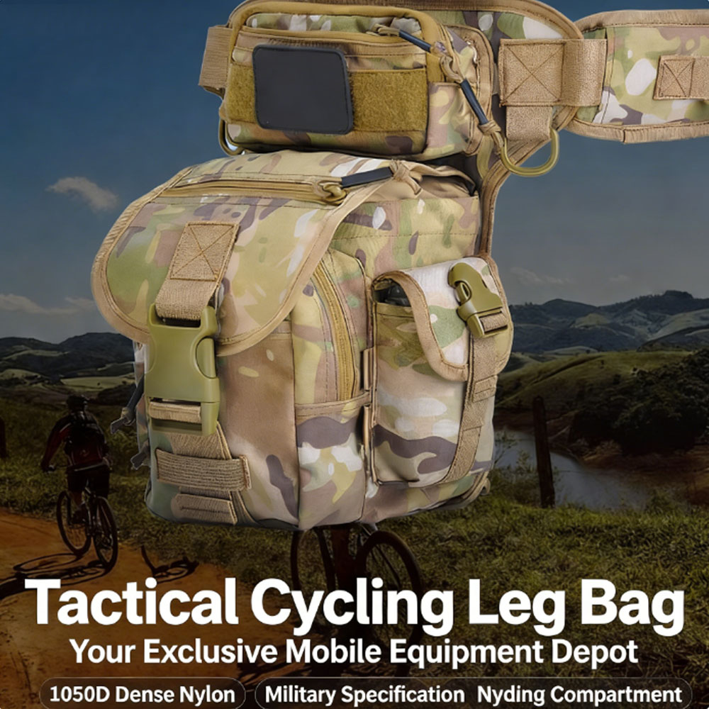 Tas Kaki Taktis untuk Berkenda - Cycling Gear Pouch ulasan dan harga