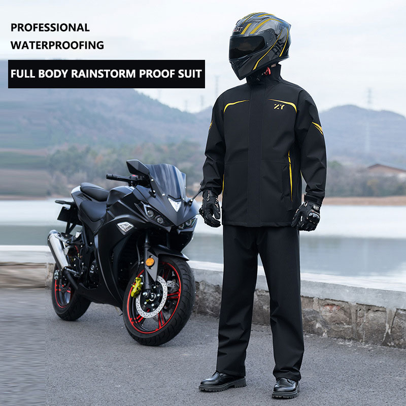 Jas hujan Spilt sepeda motor p - Cycling Gear For Rain ulasan dan harga