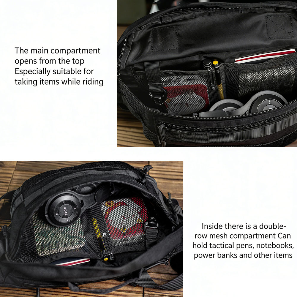 Tas Selempang Taktis Ransel Mu - Cycling Gear Pouch ulasan dan harga