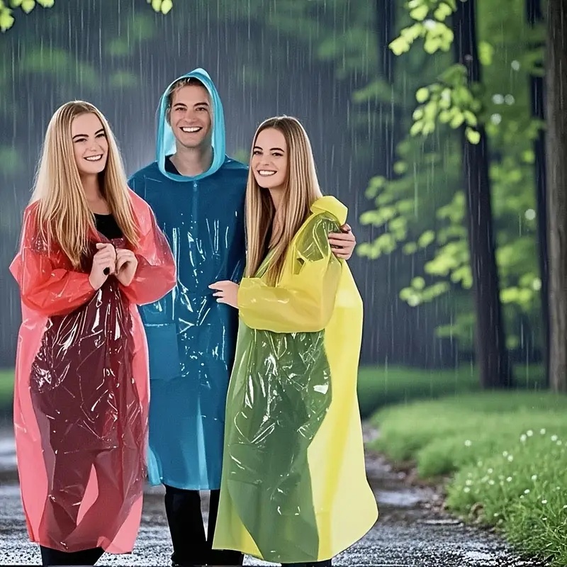15/30 Buah Ponco Hujan Transpa - Cycling Gear For Rain ulasan dan harga