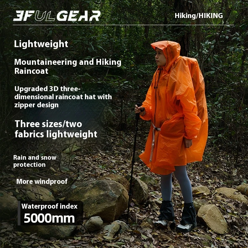 Jas Hujan Ritsleting UL GEAR 3 - Cycling Gear For Rain ulasan dan harga
