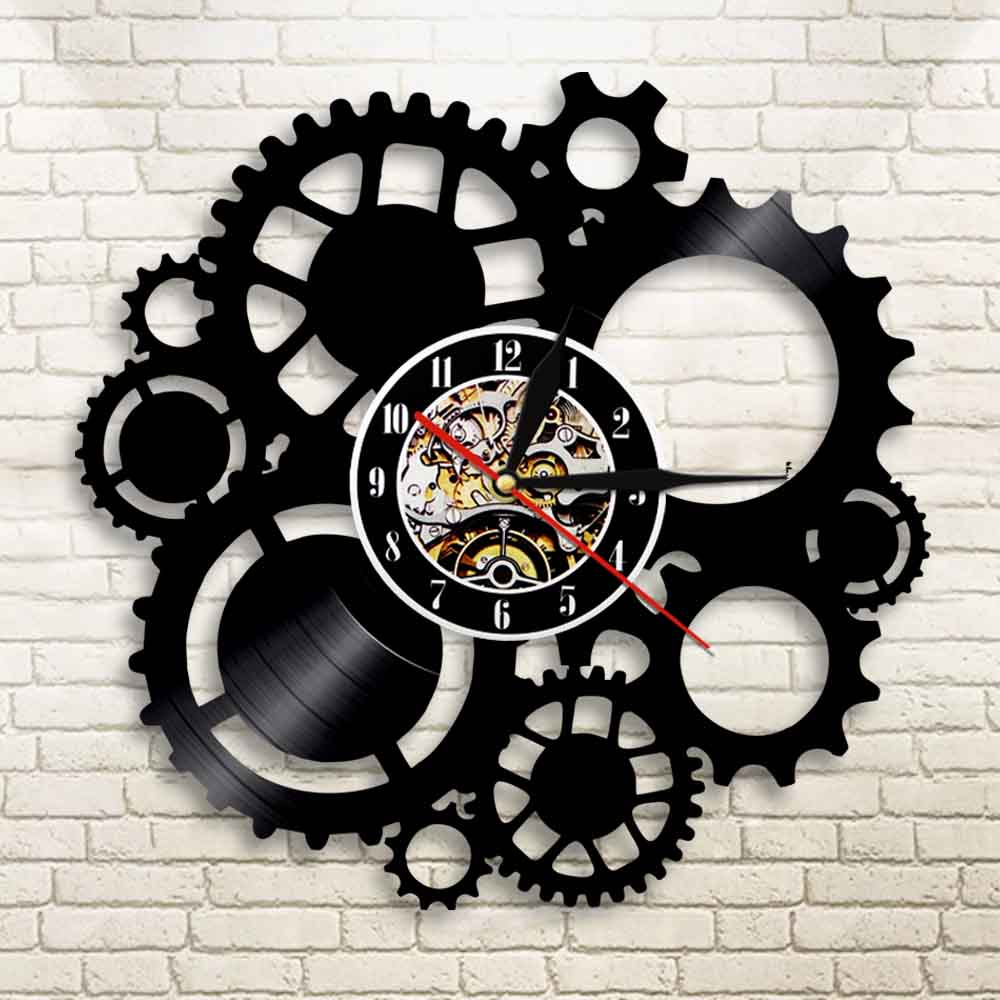 Jam Dinding Rekaman Vinil Stea - Cycling Gear Gifts ulasan dan harga