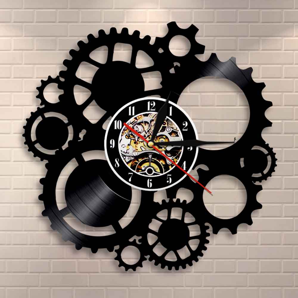 Jam Dinding Rekaman Vinil Stea - Cycling Gear Gifts ulasan dan harga