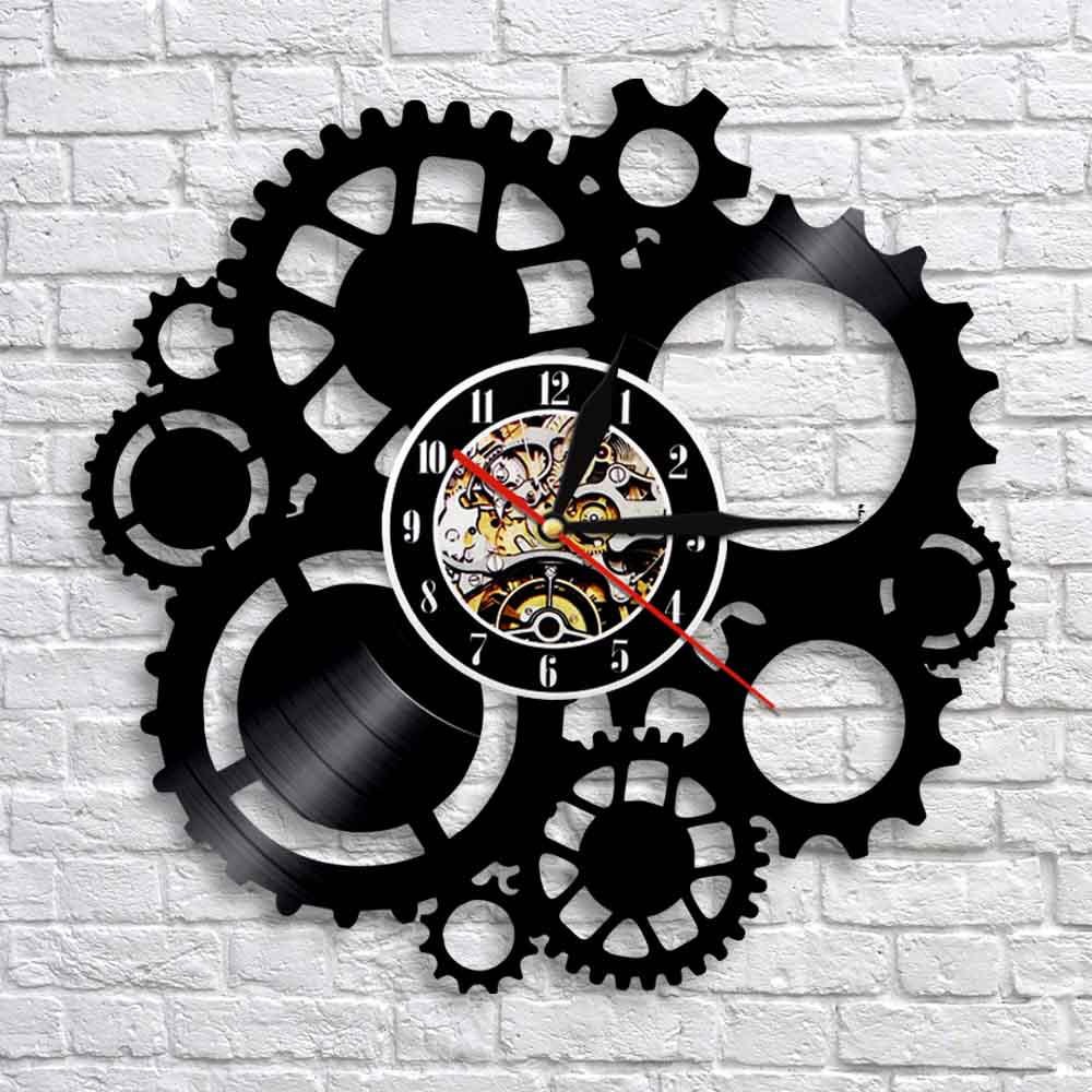 Jam Dinding Rekaman Vinil Stea - Cycling Gear Gifts ulasan dan harga