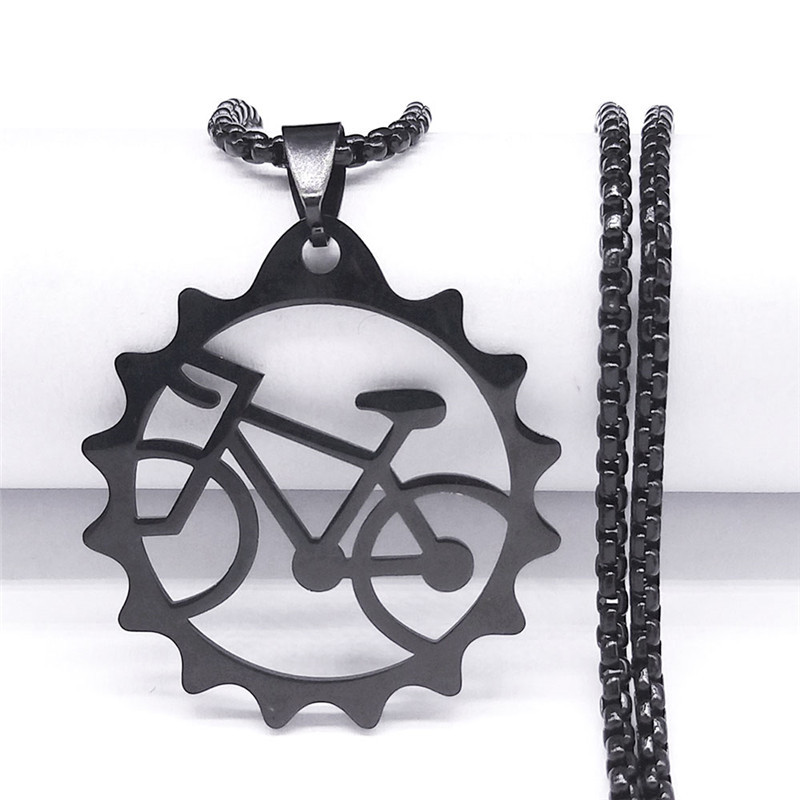 Kalung Liontin Sepeda dengan D - Cycling Gear Gifts ulasan dan harga