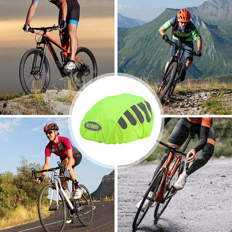 1 Buah Helm Sepeda Penutup Huj - Cycling Gear For Rain ulasan dan harga