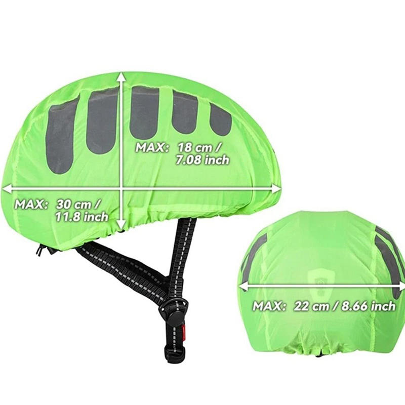 1 Buah Helm Sepeda Penutup Huj - Cycling Gear For Rain ulasan dan harga