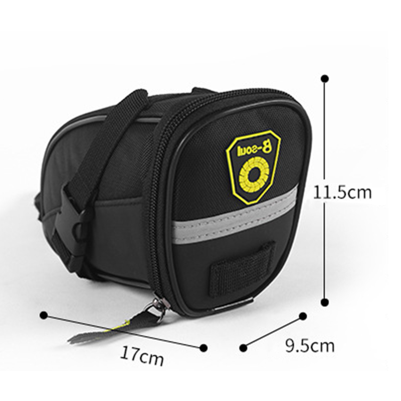 1 Buah Tas Sadel Sepeda Kulit  - Cycling Gear Pouch ulasan dan harga