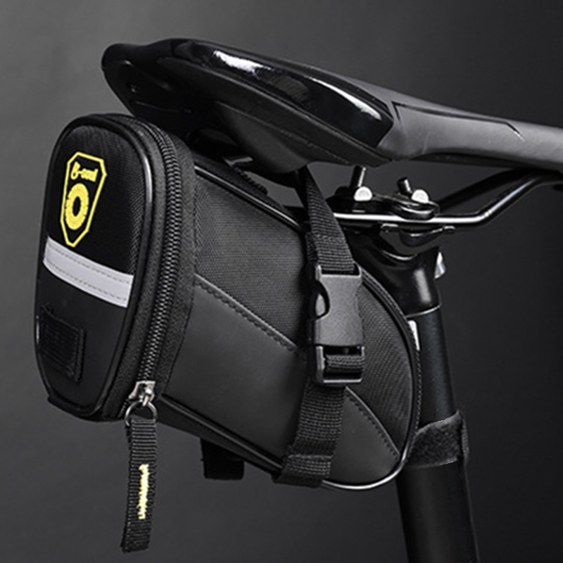 1 Buah Tas Sadel Sepeda Kulit  - Cycling Gear Pouch ulasan dan harga