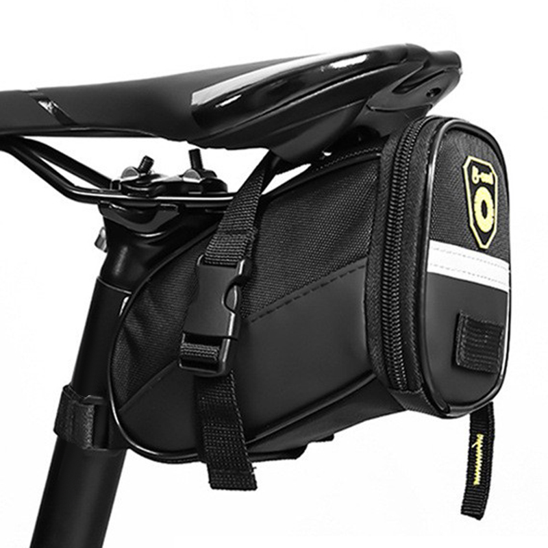 1 Buah Tas Sadel Sepeda Kulit  - Cycling Gear Pouch ulasan dan harga