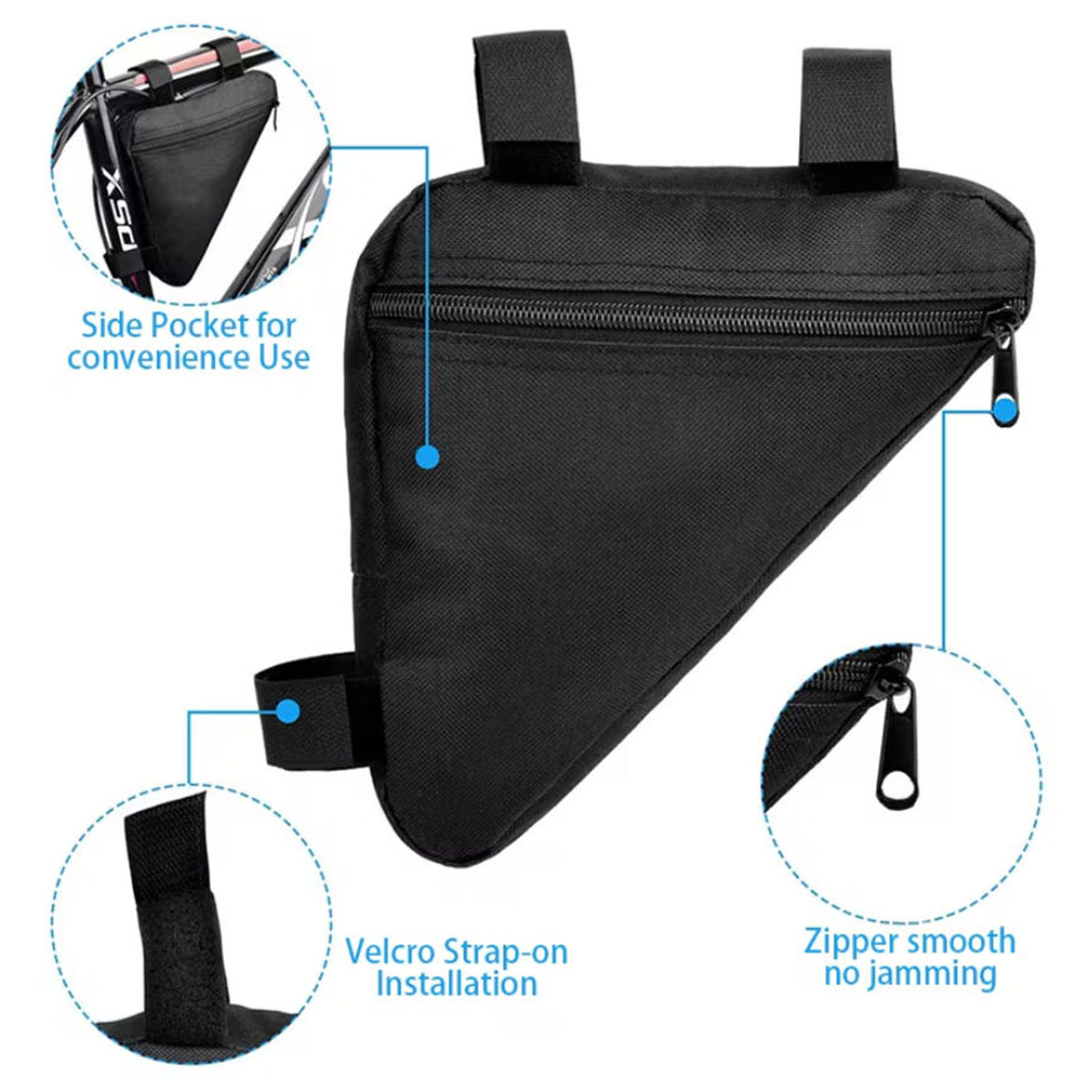 PINMOAP Tas Segitiga Sepeda Ta - Cycling Gear Pouch ulasan dan harga
