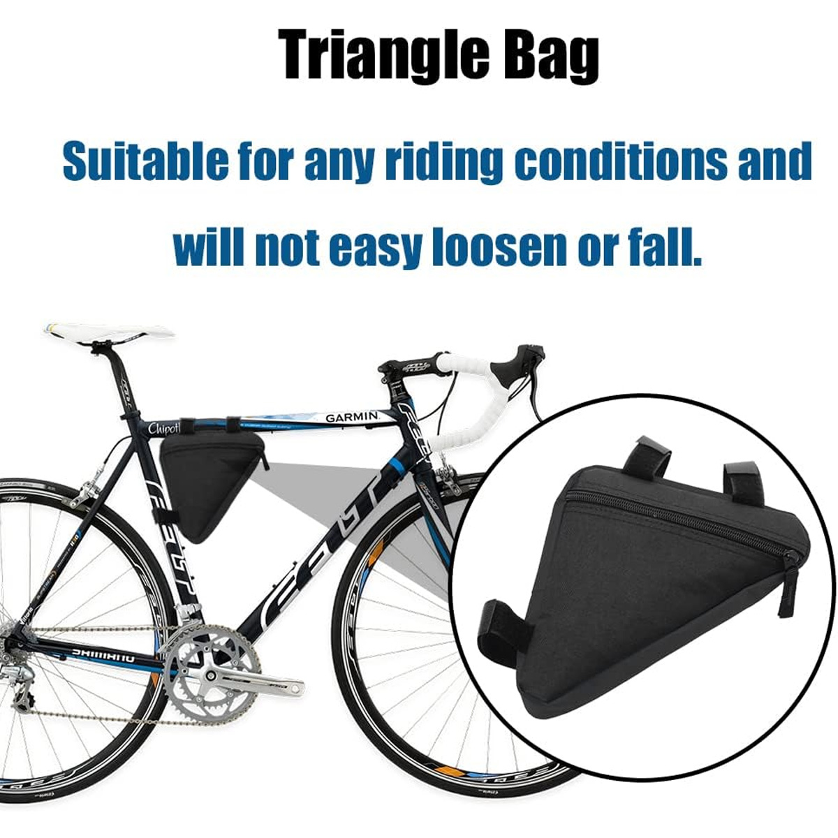 PINMOAP Tas Segitiga Sepeda Ta - Cycling Gear Pouch ulasan dan harga