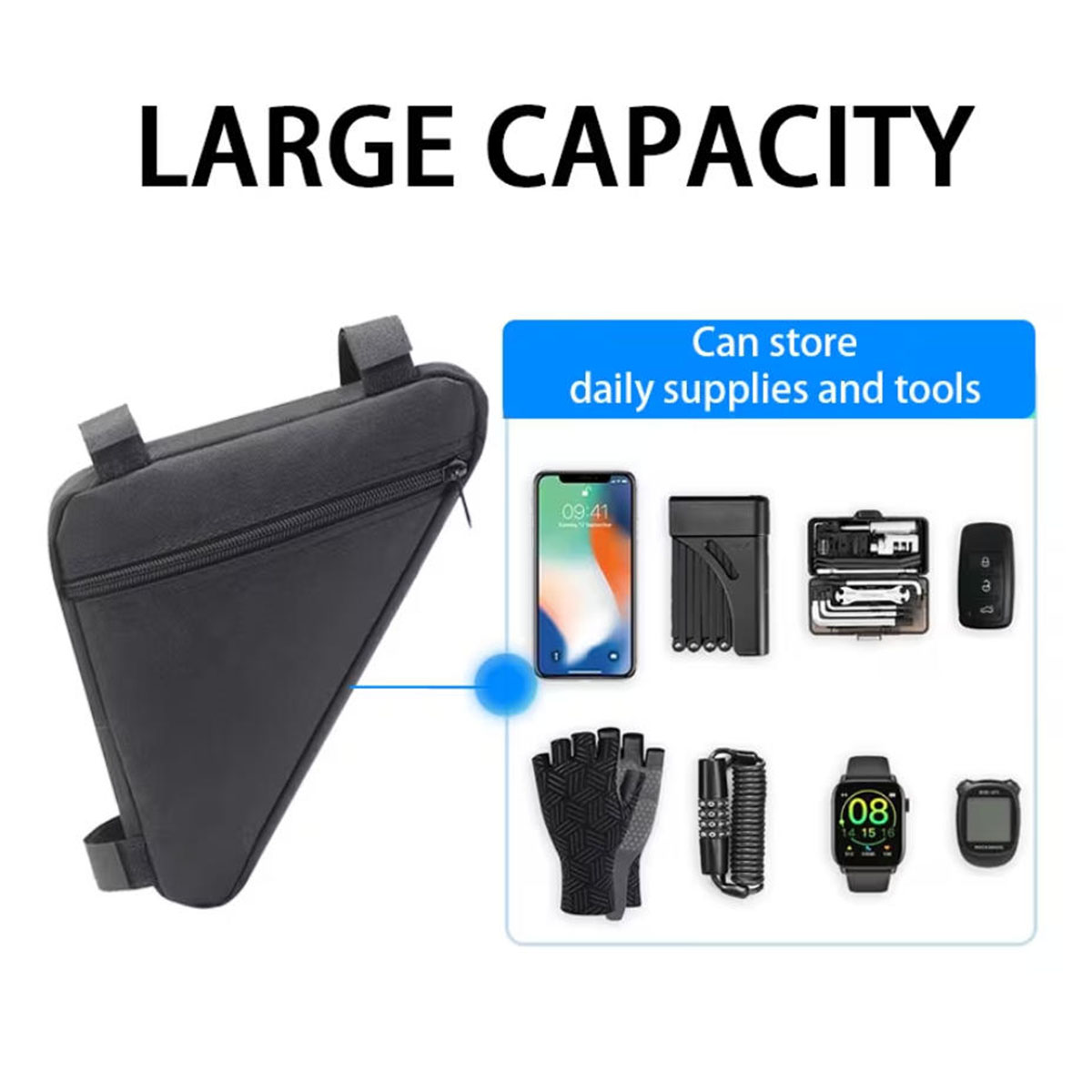 PINMOAP Tas Segitiga Sepeda Ta - Cycling Gear Pouch ulasan dan harga
