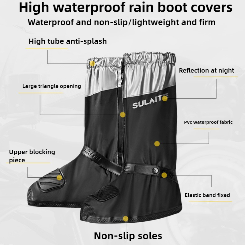 SULAITE Sepatu Bot Hujan Seped - Cycling Gear For Rain ulasan dan harga